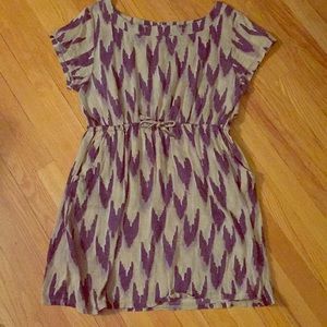 Anthropologie linen dress